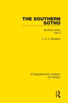 The Southern Sotho : Southern Africa Part II