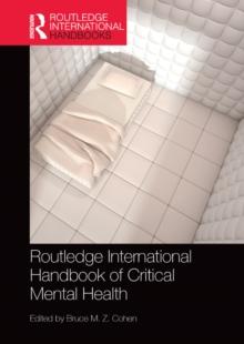 Routledge International Handbook of Critical Mental Health