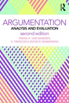 Argumentation : Analysis and Evaluation