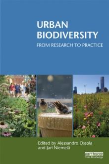 Urban Biodiversity : From Research to Practice