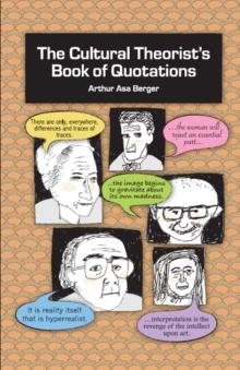 The Cultural Theorist's Book of Quotations