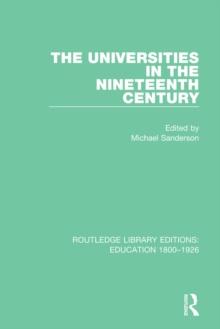 The Universities in the Nineteenth Century