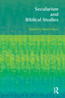 Secularism and Biblical Studies