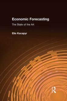 Economic Forecasting: The State of the Art : The State of the Art