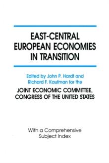 East-Central European Economies in Transition