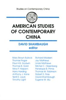 American Studies of Contemporary China