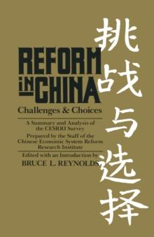 Reform in China