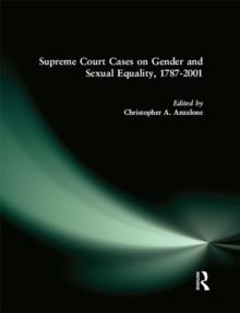 Supreme Court Cases on Political Representation, 1787-2001