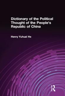 Dictionary of the Political Thought of the People's Republic of China