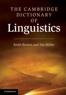 The Cambridge Dictionary of Linguistics