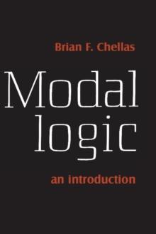 Modal Logic : An Introduction