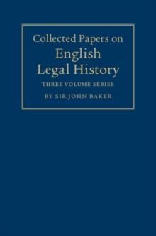 Collected Papers on English Legal History