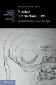 Mestizo International Law : A Global Intellectual History 18421933