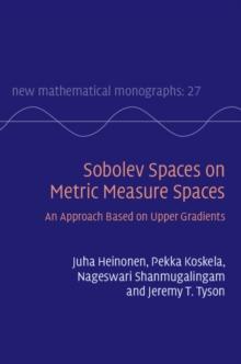 Sobolev Spaces on Metric Measure Spaces : An Approach Based on Upper Gradients