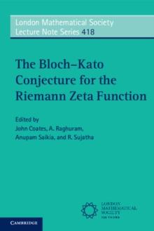 Bloch-Kato Conjecture for the Riemann Zeta Function