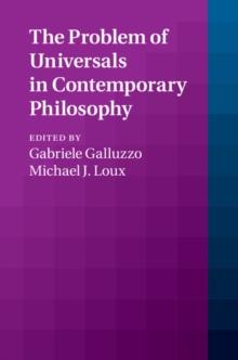 Problem of Universals in Contemporary Philosophy