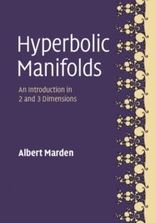 Hyperbolic Manifolds : An Introduction in 2 and 3 Dimensions