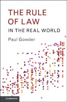 Rule of Law in the Real World