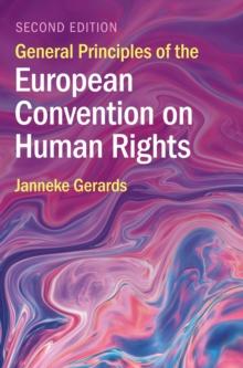 General Principles of the European Convention on Human Rights