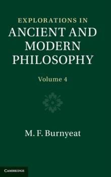 Explorations in Ancient and Modern Philosophy: Volume 4