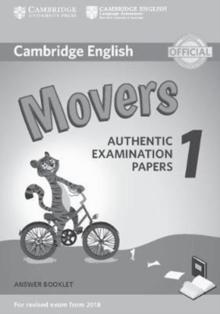 Cambridge English Movers 1 for Revised Exam from 2018 Answer Booklet : Authentic Examination Papers