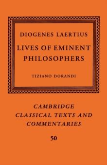 Diogenes Laertius: Lives of Eminent Philosophers