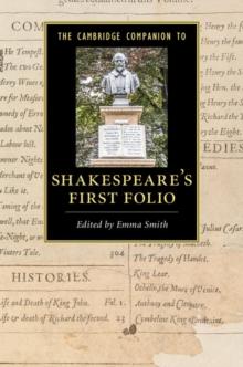 Cambridge Companion to Shakespeare's First Folio