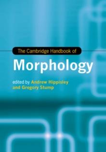 Cambridge Handbook of Morphology