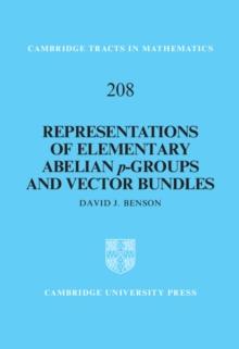 Representations of Elementary Abelian p-Groups and Vector Bundles