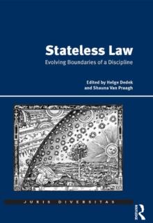 Stateless Law : Evolving Boundaries of a Discipline