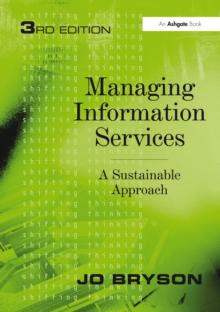 Managing Information Services : A Sustainable Approach