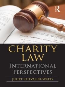 Charity Law : International Perspectives