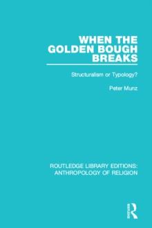 When the Golden Bough Breaks : Structuralism or Typology?