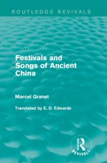 Festivals and Songs of Ancient China