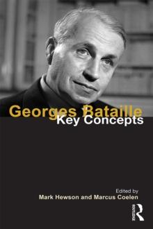 Georges Bataille : Key Concepts