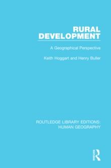 Rural Development : A Geographical Perspective