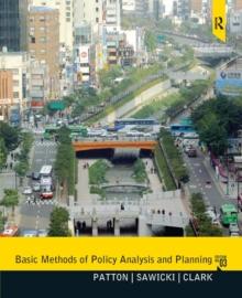 Basic Methods of Policy Analysis and Planning