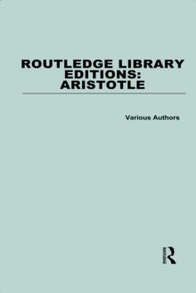 Routledge Library Editions: Aristotle