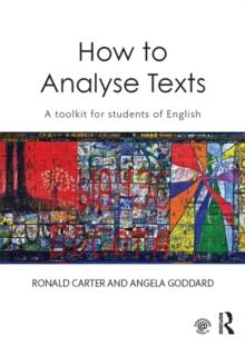 How to Analyse Texts : A toolkit for students of English