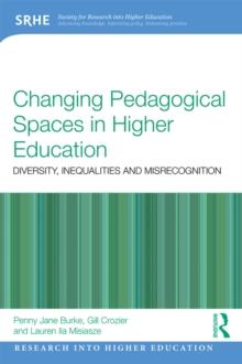 Changing Pedagogical Spaces in Higher Education : Diversity, inequalities and misrecognition