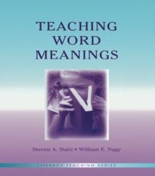 Teaching Word Meanings