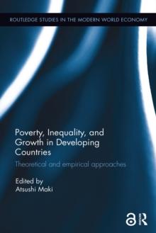 Poverty, Inequality and Growth in Developing Countries : Theoretical and empirical approaches