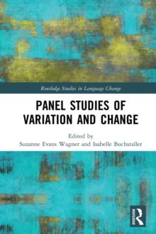 Panel Studies of Variation and Change