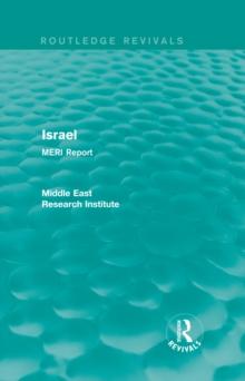 Israel (Routledge Revival) : MERI Report