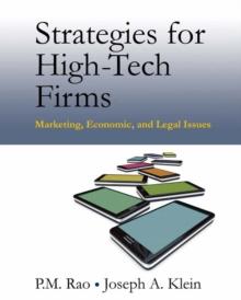 Strategies for High-Tech Firms : Marketing, Economic, and Legal Issues