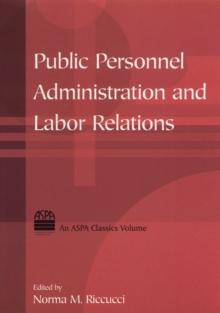 Public Personnel Administration and Labor Relations