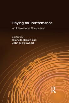 Paying for Performance: An International Comparison : An International Comparison