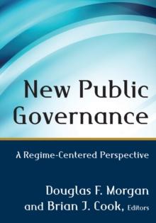 New Public Governance : A Regime-Centered Perspective