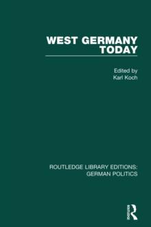 West Germany Today (RLE: German Politics)