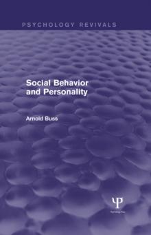 Social Behavior and Personality